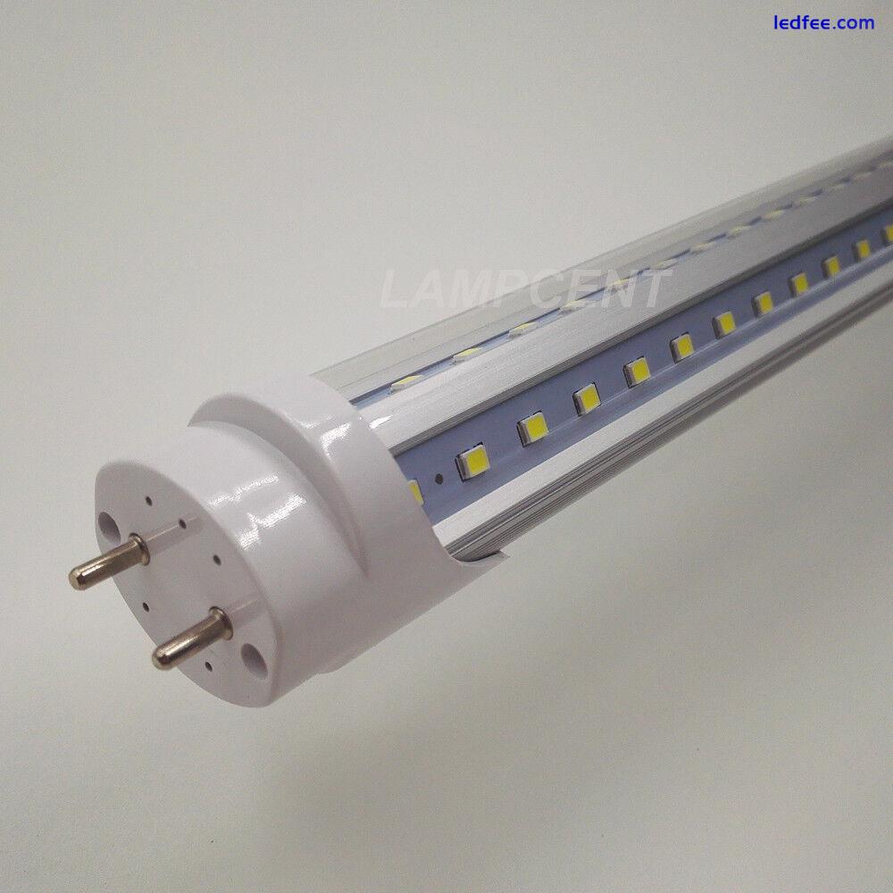 12/Pack T8 V Shape LED Tube 2FT 4FT 5FT 6FT Bulb 32W G13 Bi-Pin LED Shop Lights 4 