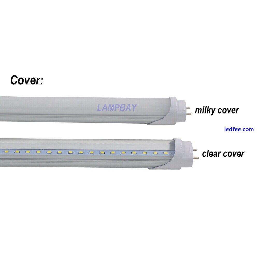 2-50/pack LED Tube Bulb G13 T8 Bar Lamp Retrofit Fluorescent Light 85V-277V 110V 1 