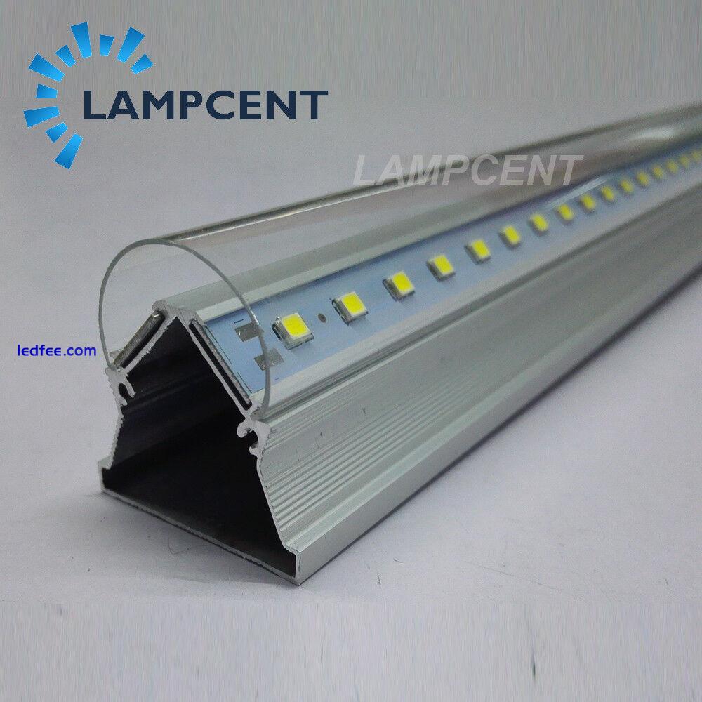 10/Pack T8 LED Tube Integrated V Shape 2,3,4,5,6,8FT Clear 6500K COOLER/ FREEZER 4 