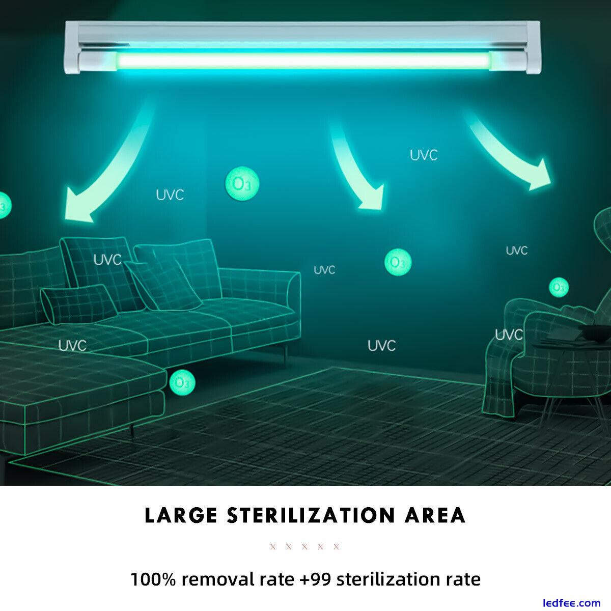 Tube 220V Sterilizer Germicidal Ozone Lamp T5 UVC Lights UV 6W/8W 2 