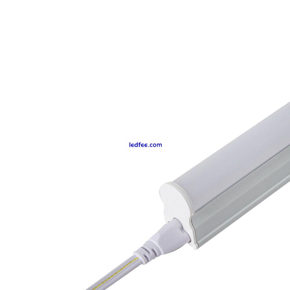 GOCuces 2FT T5 LED Tube Light Indoor Ceiling Wall Shop Lights 3000K 6500K 0 