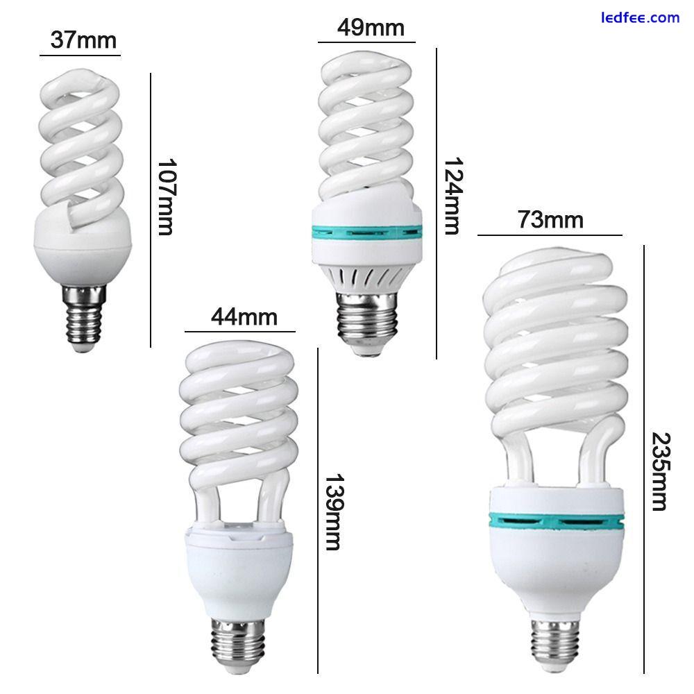 LED Lamp Spiral Light Bulb Screw Energy-saving Lamps Tubes for Home Decoration 0 