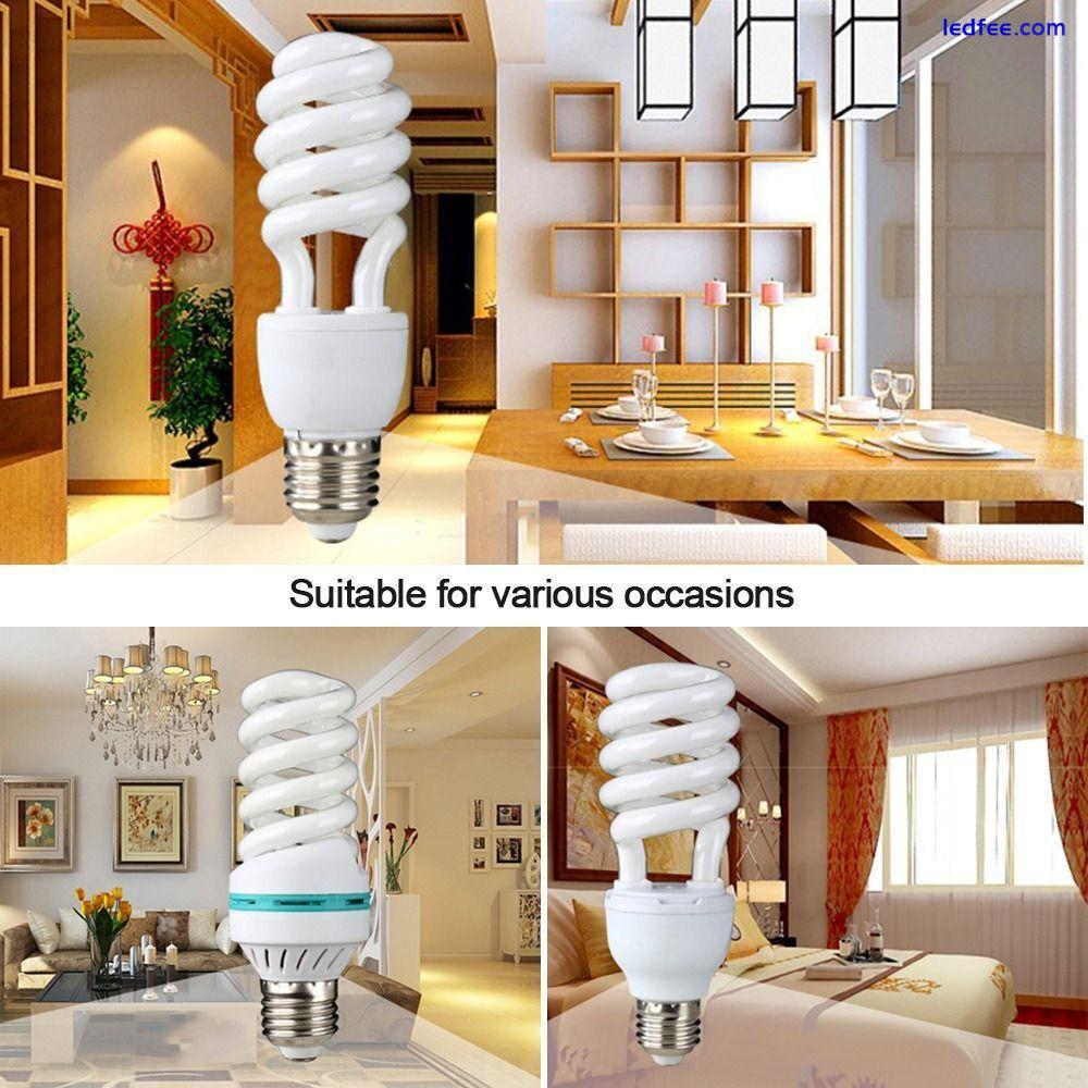 LED Lamp Spiral Light Bulb Screw Energy-saving Lamps Tubes for Home Decoration 2 