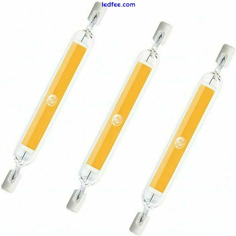 R7S LED Lamp COB LED 118mm 78mm Glass Tube 10W 20W Lamp Replace Halogen Bulb 5 