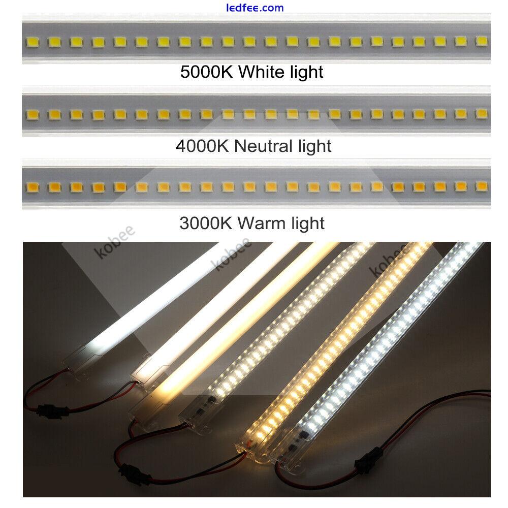 LED Bar Light 220V 8W 30cm 50cm 72LEDs 2835 LED Rigid Strip LED Fluorescent Tube 5 