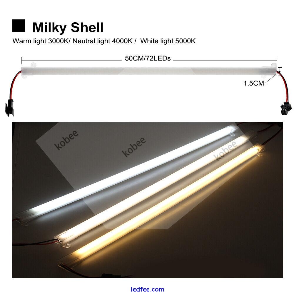 LED Bar Light 220V 8W 30cm 50cm 72LEDs 2835 LED Rigid Strip LED Fluorescent Tube 1 