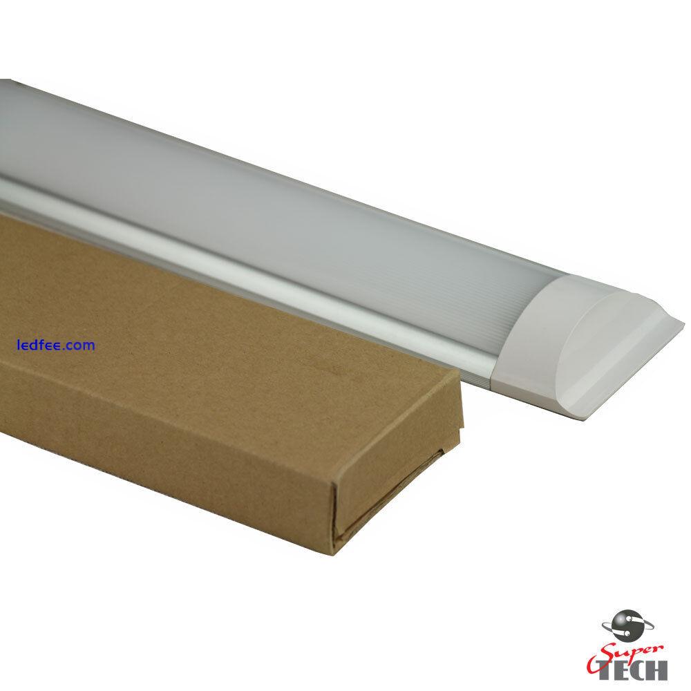 36w 44w 4FT 4000LM SLIM LED BATTEN Light LINEAR TUBE CEILING LIGHT SURFACE MOUNT 5 