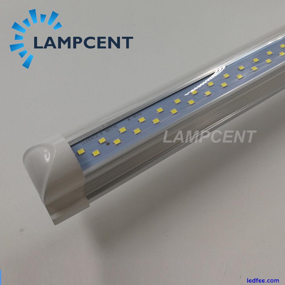 6-10/Pack T8 LED Tube 2FT 3FT 4FT 5FT 6FT 8FT Double Row Lights Integrated Bulb 3 