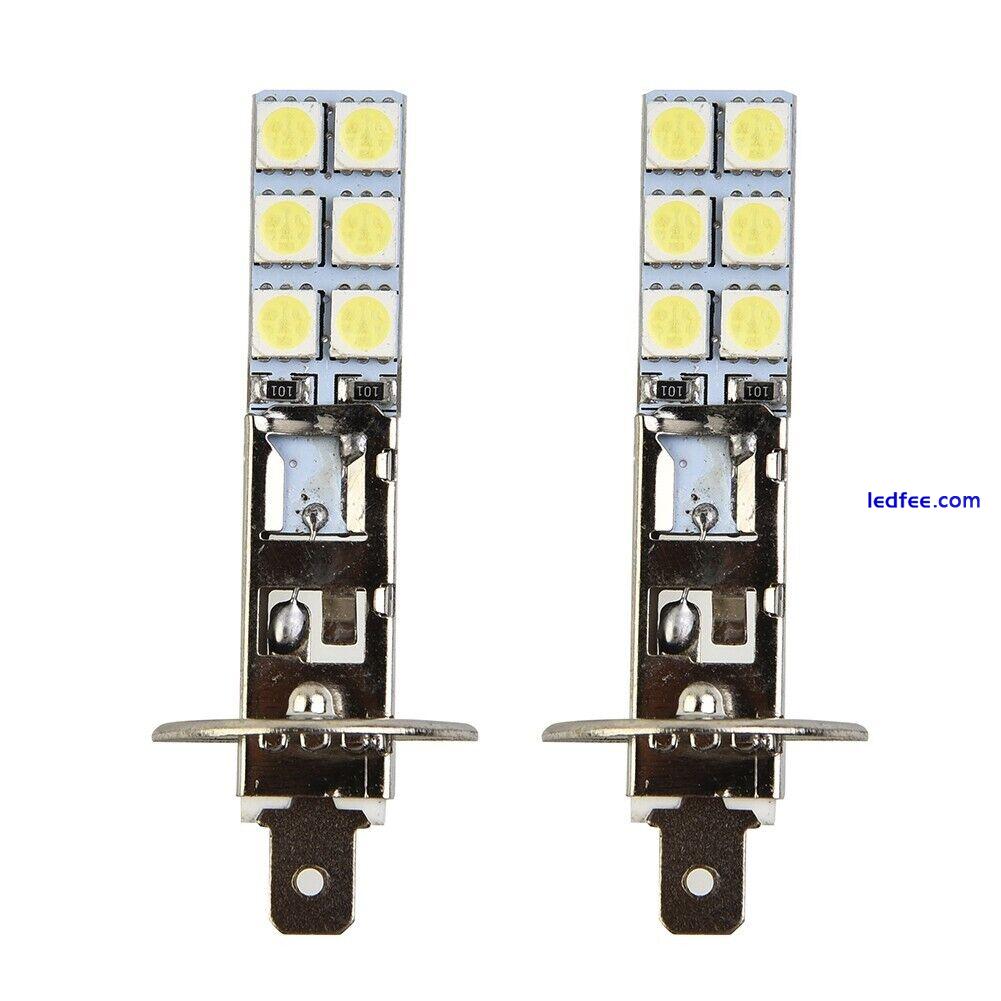 H1 6000K Super White 55W LED.Headlight Bulbs Kit Fog Driving Light 2PC NEW 1 