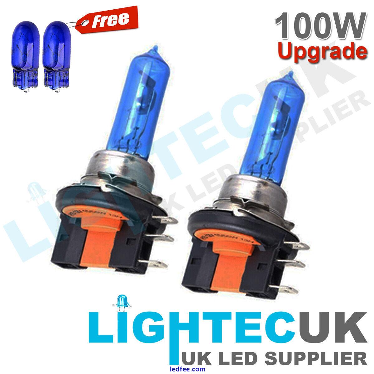 H15 100W XENON UPGRADE WHITE CANBUS ERROR FREE HIGH BEAM DRL HEADLIGHT BULBS UK 1 