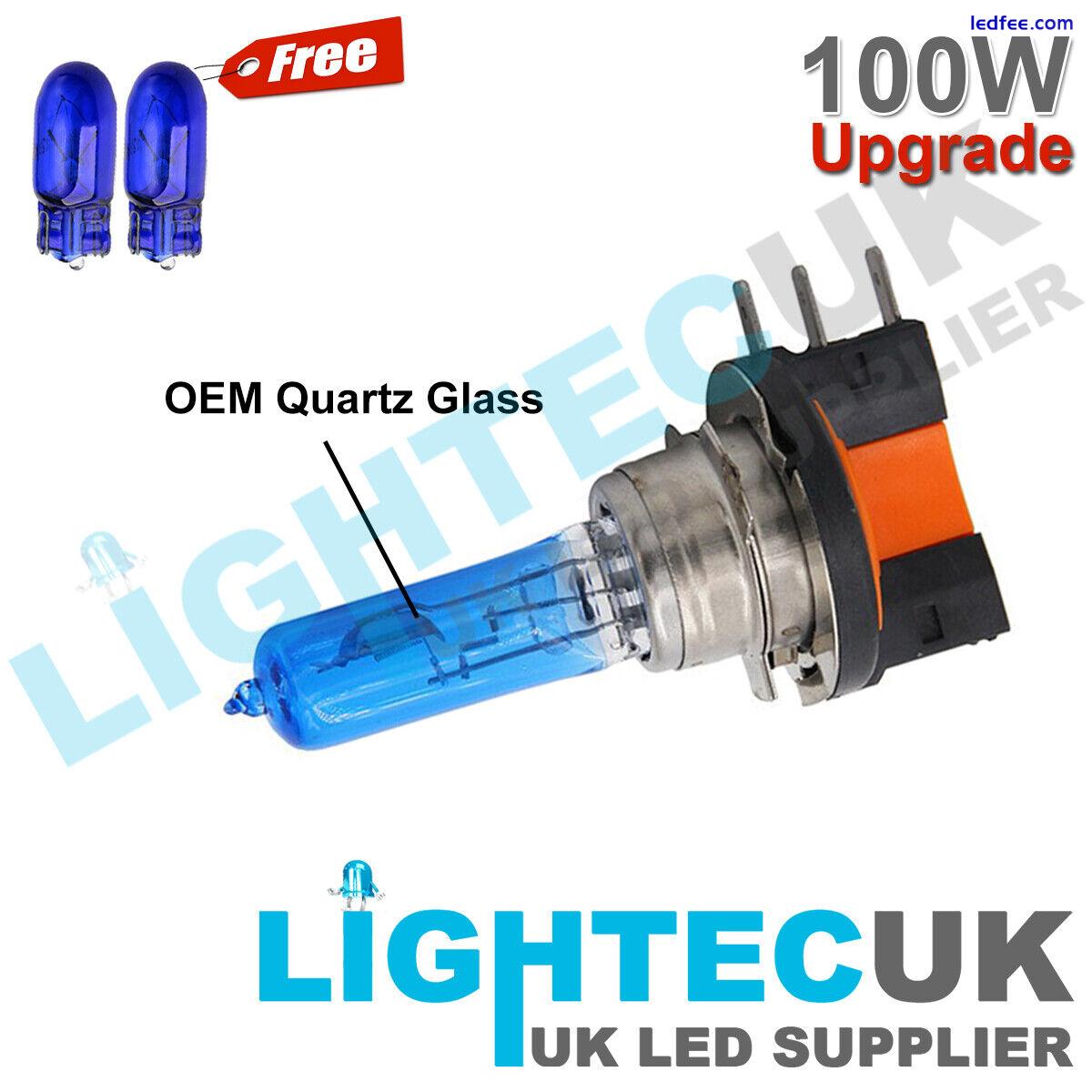 H15 100W XENON UPGRADE WHITE CANBUS ERROR FREE HIGH BEAM DRL HEADLIGHT BULBS UK 3 