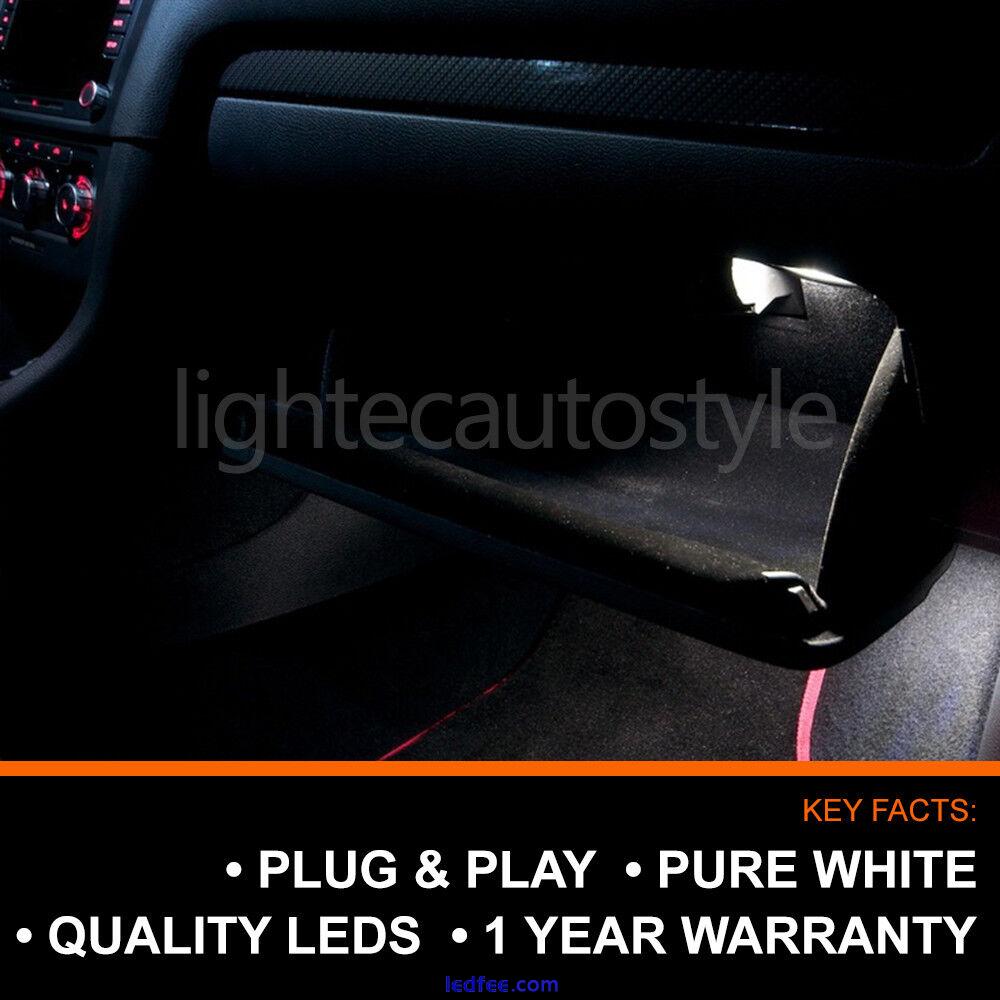 For VW Golf MK6 14/pc LED Interior Light UK Upgrade Kit Xenon White Bulb Set 4 