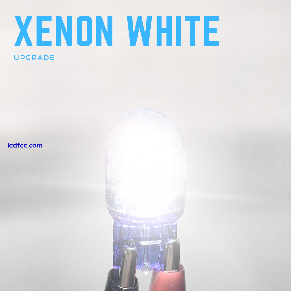 501 Xenon White Car Side Light W5w T10 W5w Interior Hid Parking Light Bulbs 12v 0 