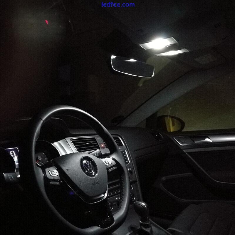 VW Golf 7 LED Interior Kit Premium White 12 SMD Error Free Canbus MK VII TSI TDI 2 