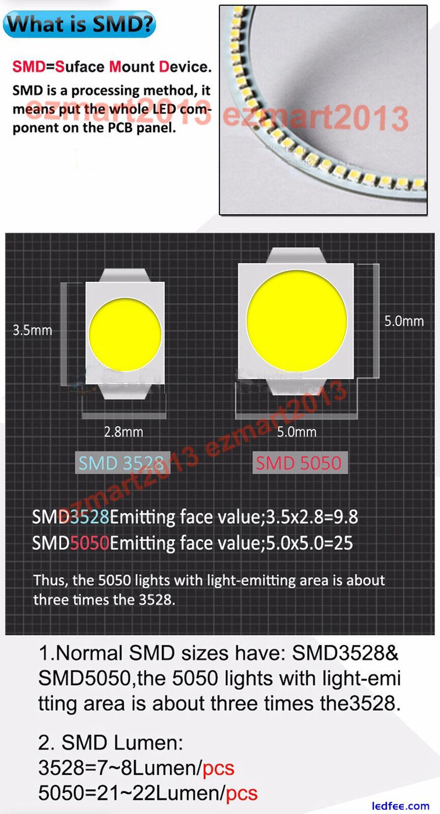 2x160mm full halo ring LED angel eye for headlight fog light Demon Corona DRL 2 