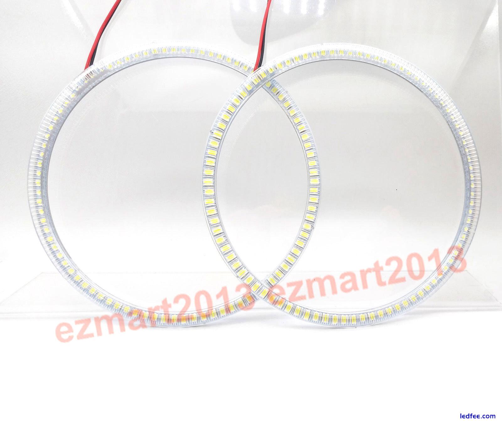 2x160mm full halo ring LED angel eye for headlight fog light Demon Corona DRL 4 