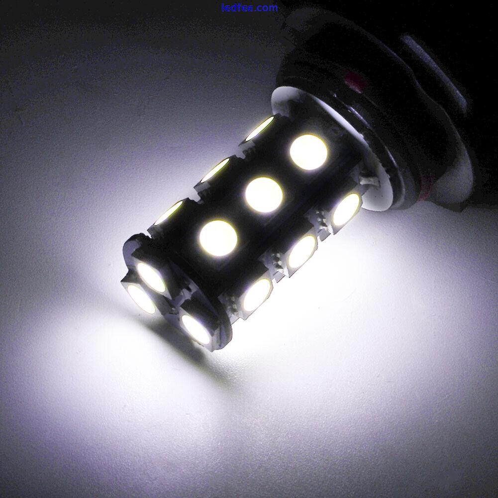 LED Bulb 2x HID White HB3 9005 18SMD 5050 LED Car DRL Fog Driving HeadLight 4 