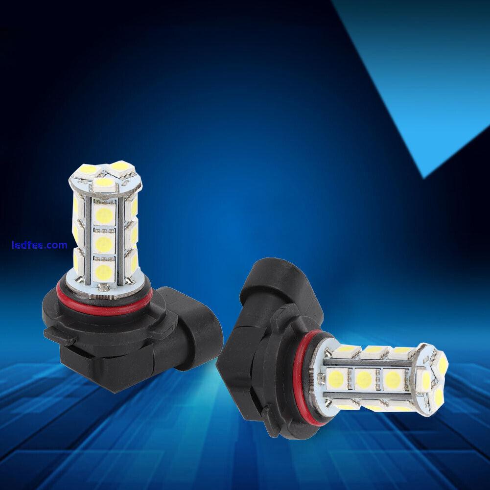 LED Bulb 2x HID White HB3 9005 18SMD 5050 LED Car DRL Fog Driving HeadLight 2 