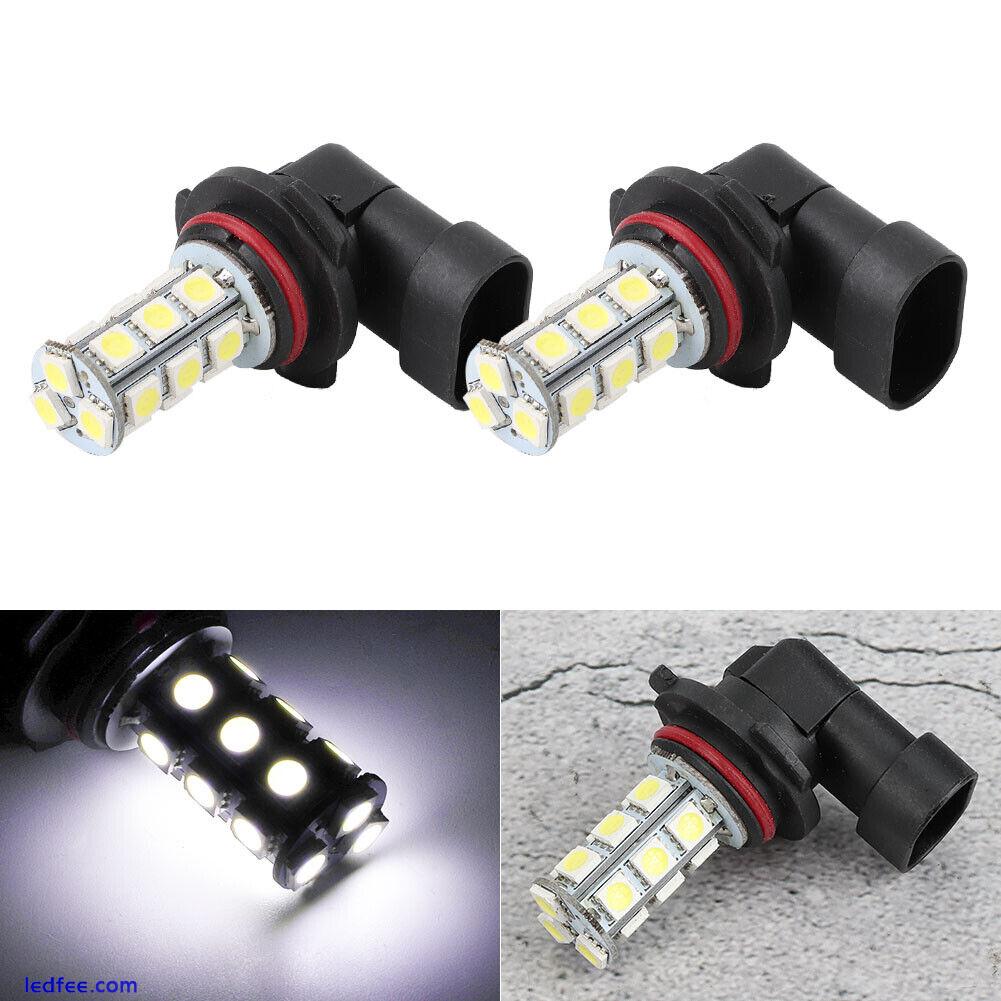 LED Bulb 2x HID White HB3 9005 18SMD 5050 LED Car DRL Fog Driving HeadLight 0 