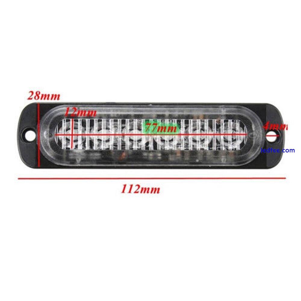 Car Auto SUVs 6 LED DRL Daytime Running Fog Light Headlight Flash Light Parts 4 