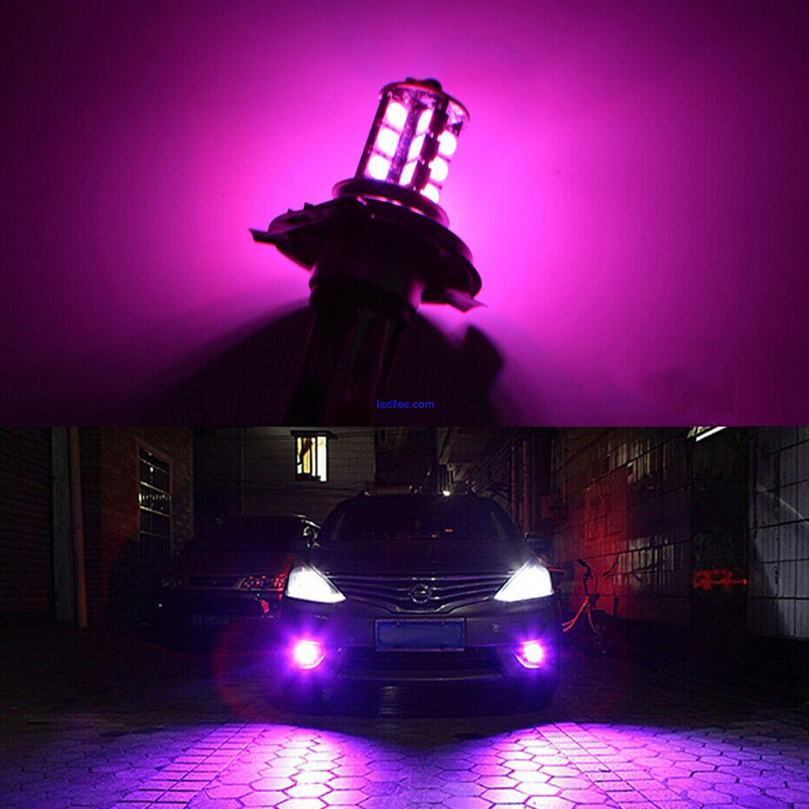 2x 9005 5050 LED 27 SMD RGB Car Headlight Fog Light Lamp Bulb + Remote Control 0 