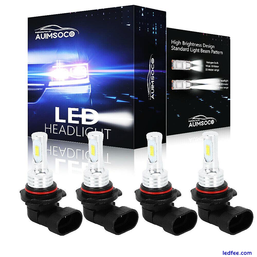 2X Car led Headlights HS5X 6000K White Modified LED Car Lights 34901-HR3-A21 0 