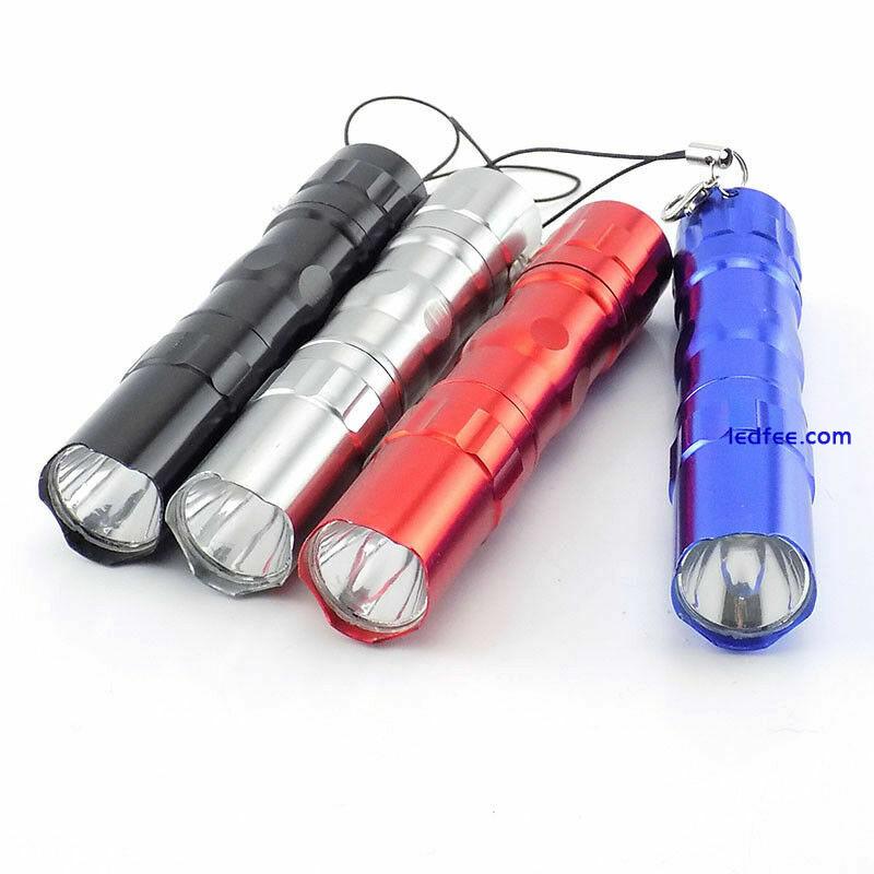 Mini Led Flashlights Waterproof AA Battery Small Flash Torch Lights for Camping 2 