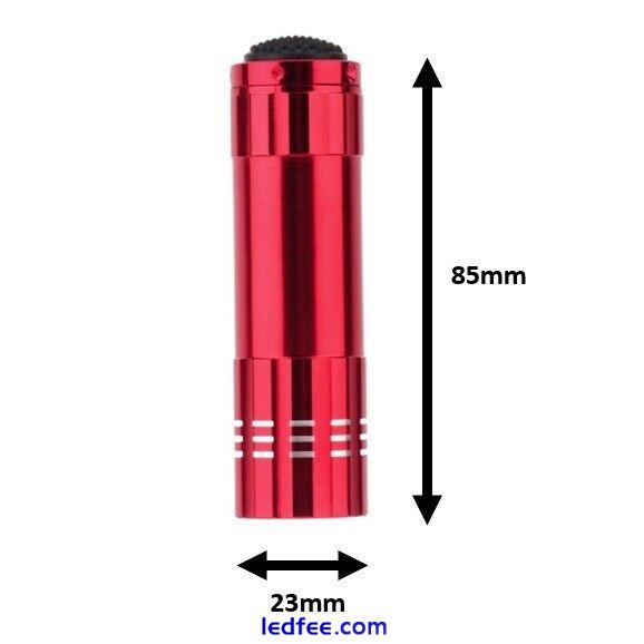 Prism® Super Bright Mini Torch - Small, Light Weight Flashlight - 9 bright LEDs 1 