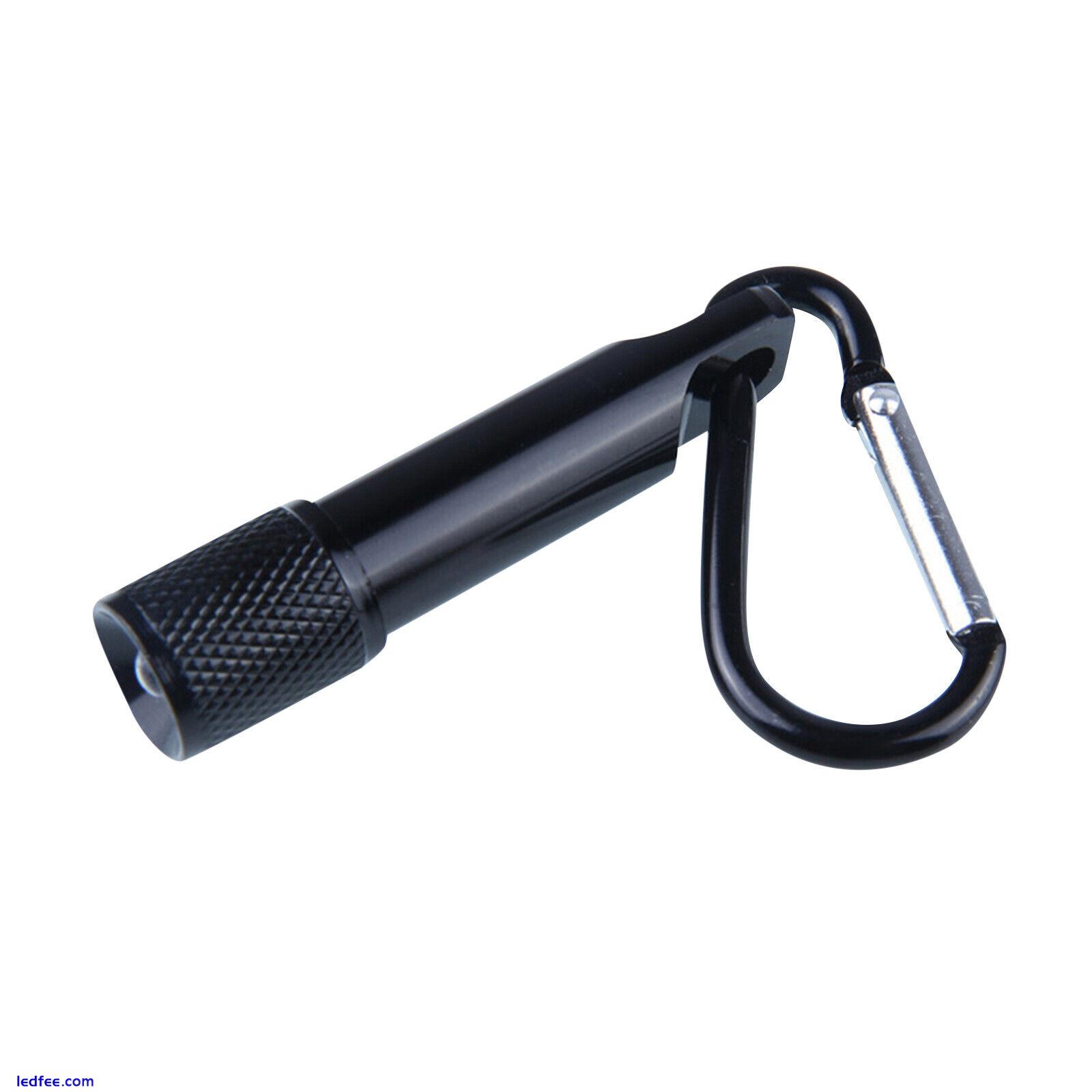 Portable Mini Waterproof LED Flashlight Carabiner Daily Small Flashlight 3 