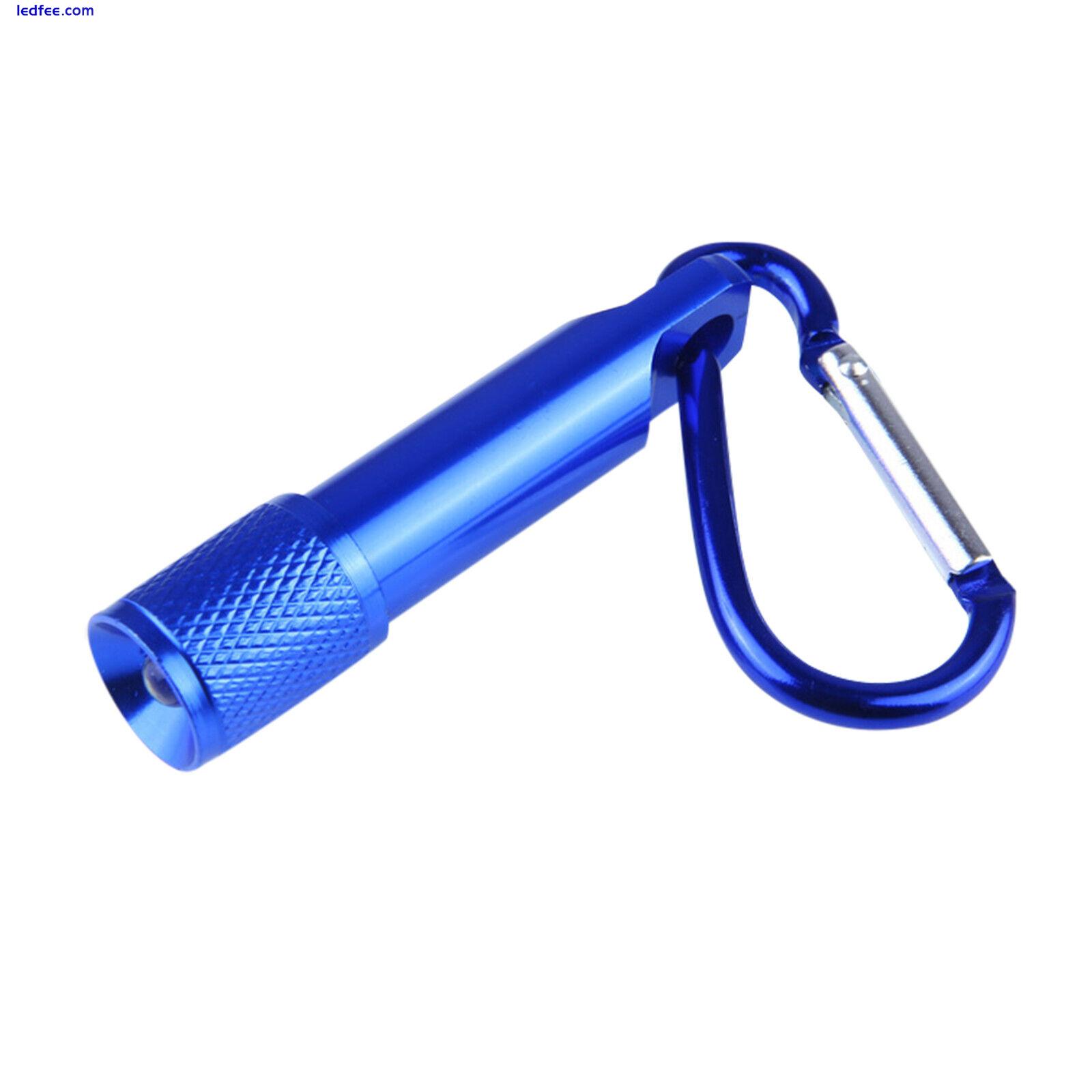 Portable Mini Waterproof LED Flashlight Carabiner Daily Small Flashlight 2 