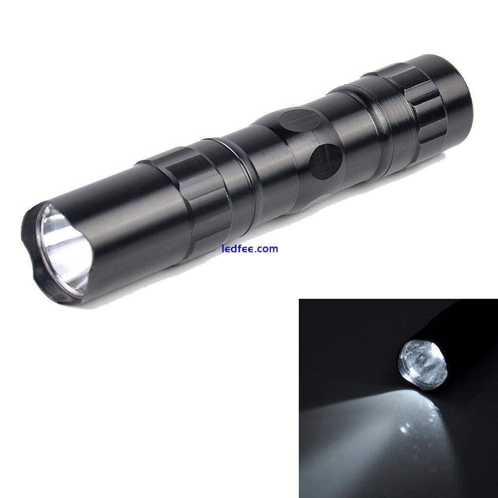 LED Bright Torch Small Pocket Mini Camping Powerful Flashlight Light Lamp 1 