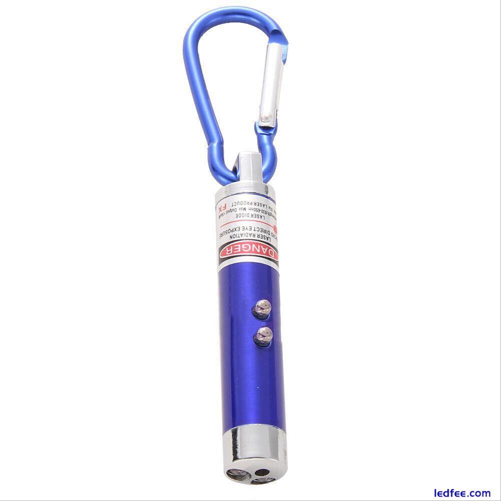 3in1 Aluminium LED Torch Las UV Light Mini Pocket KeyRing Detection Pen 1 