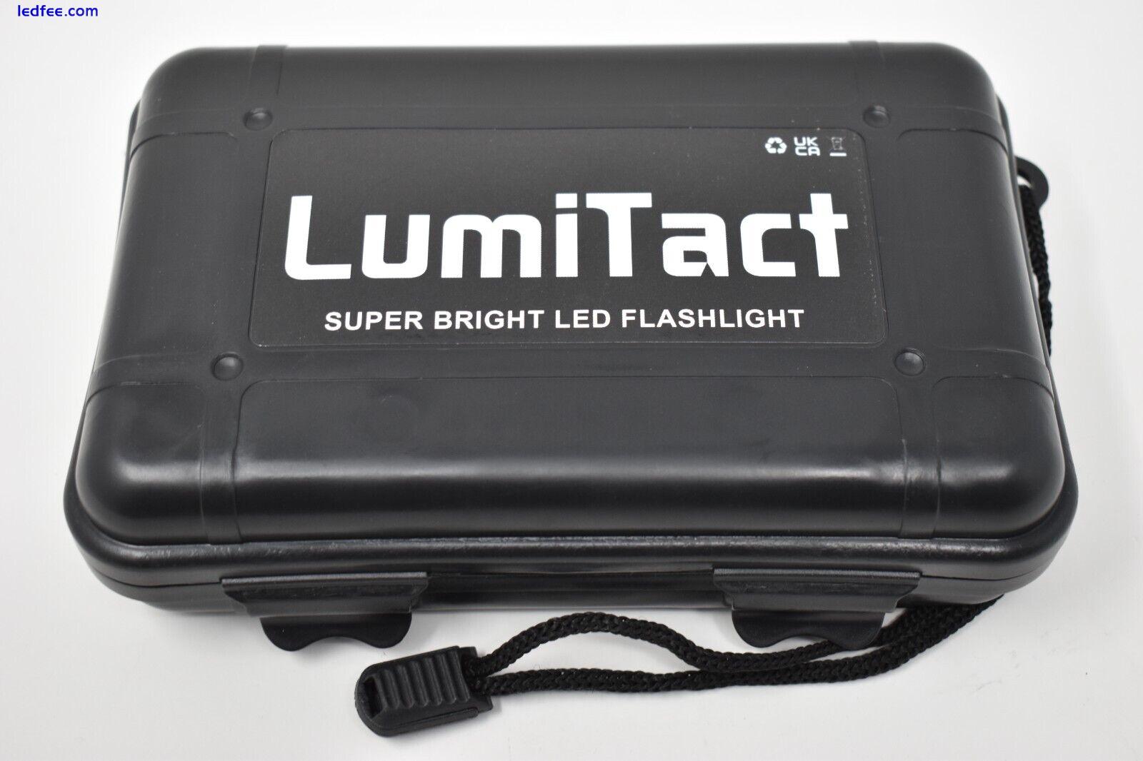 Lumitact Tactical Super Bright LED Torch Flashlight 10000Lm IP67 USB Heavy Duty 2 