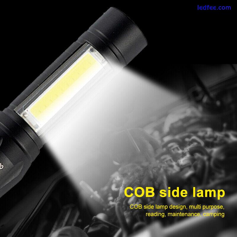 USB Rechargeable 6000Lumens LED Flashlight Super Bright Torch Tactical Light NEW 1 