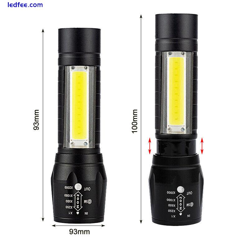 USB Rechargeable 6000Lumens LED Flashlight Super Bright Torch Tactical Light NEW 4 