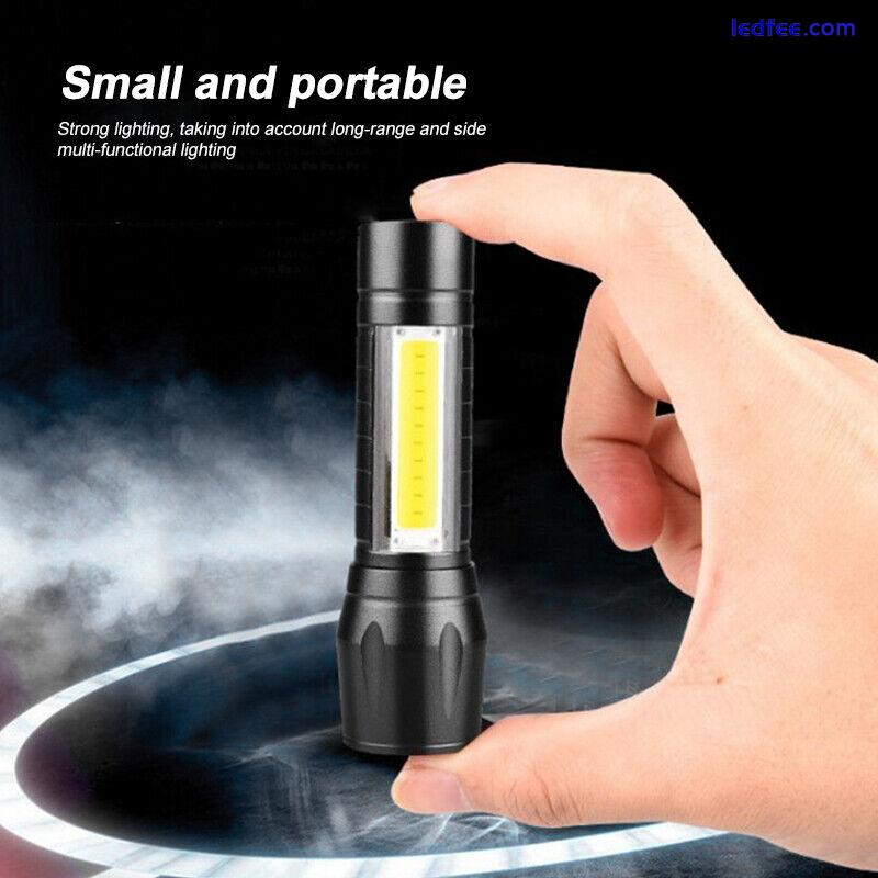 USB Rechargeable 6000Lumens LED Flashlight Super Bright Torch Tactical Light NEW 5 