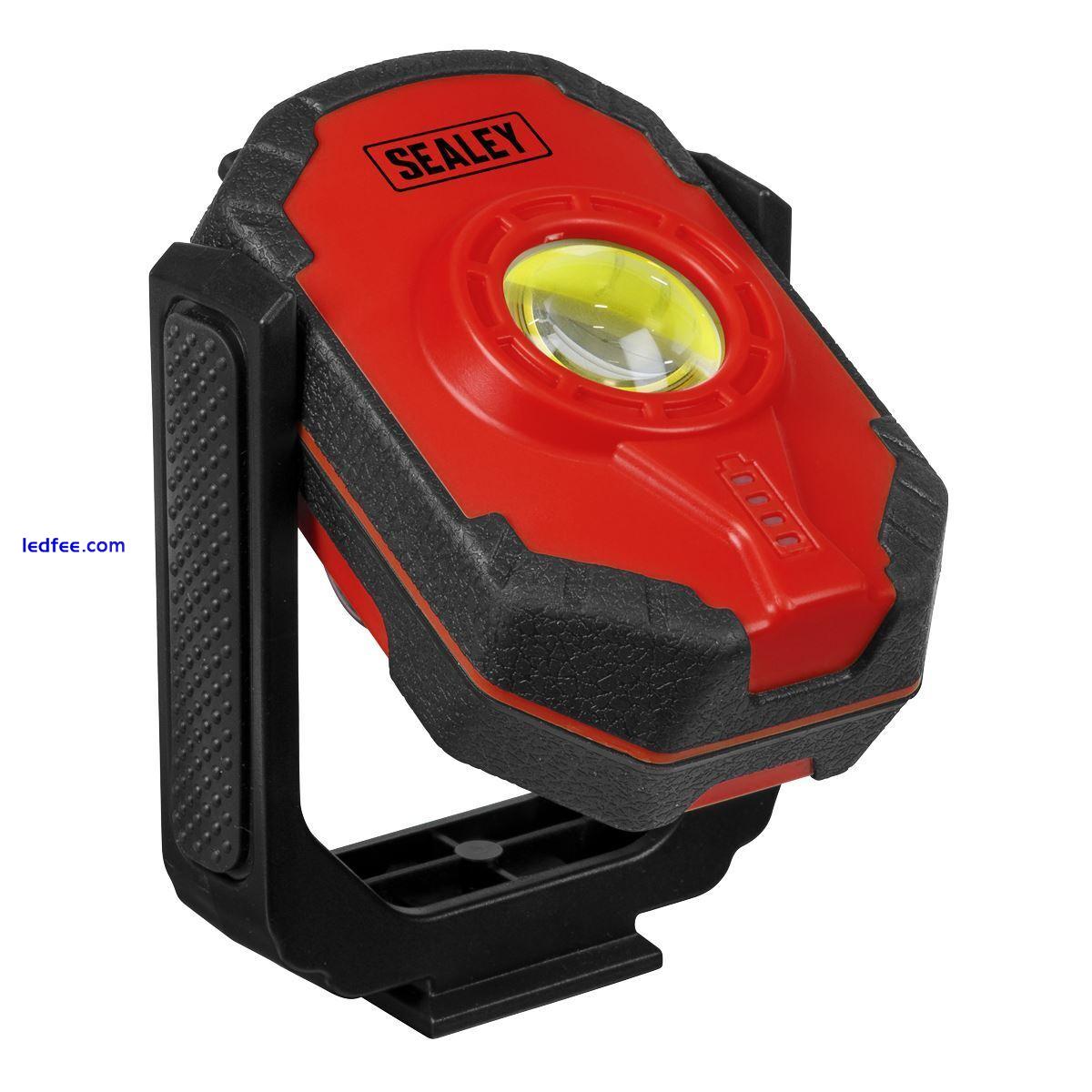 Sealey Rechargeable Worklight 15W COB LED Lighting Torch Garage Automotive 3 