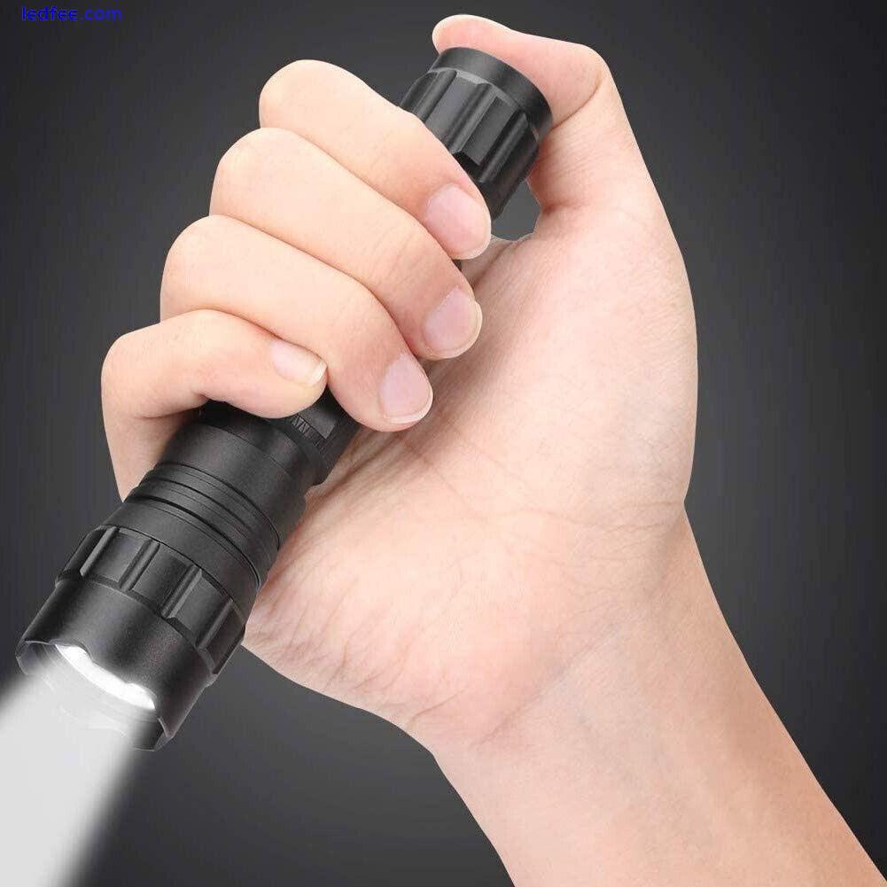 Newest Ultra Fire WF-501B 10W 6500K LED 1200LM 1 Mode Flashlight Camping Torch 0 