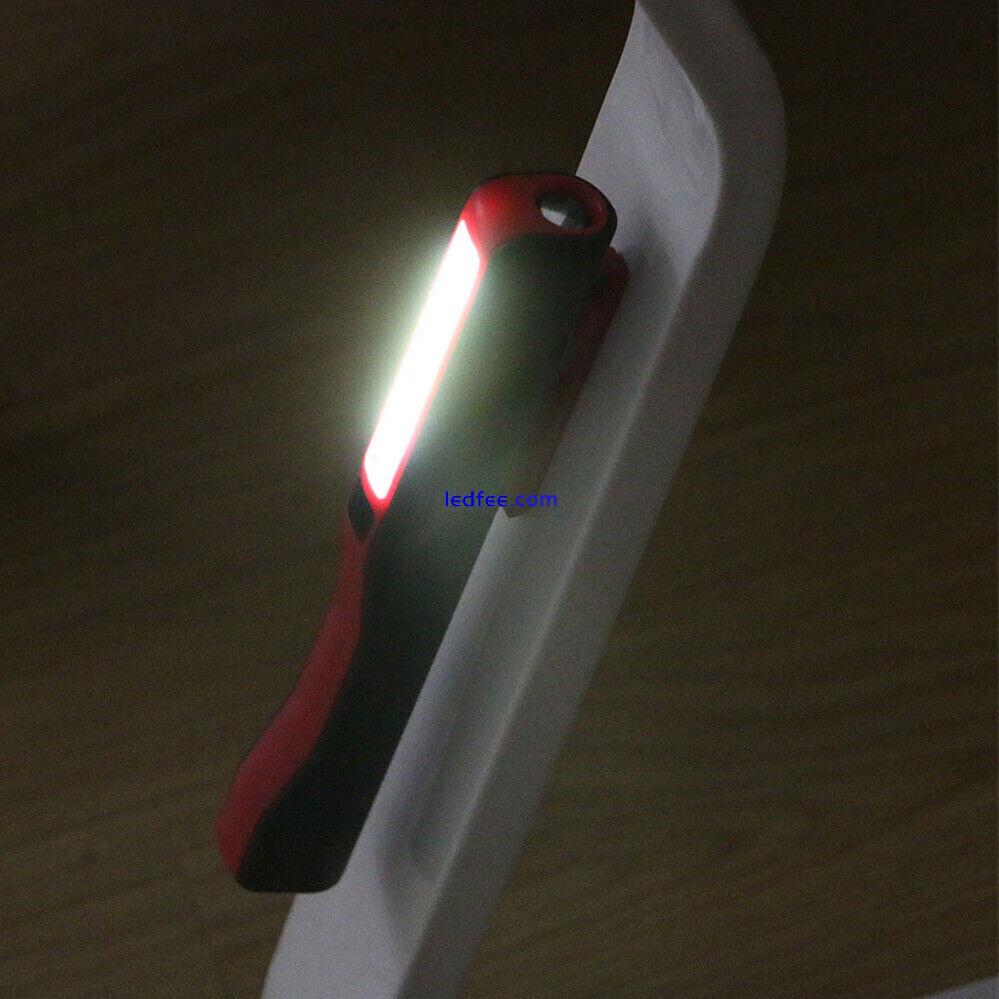 COB Work Light LED Torch Lamp Rechargeable Flashlight Magnetic Inspection Lights 1 