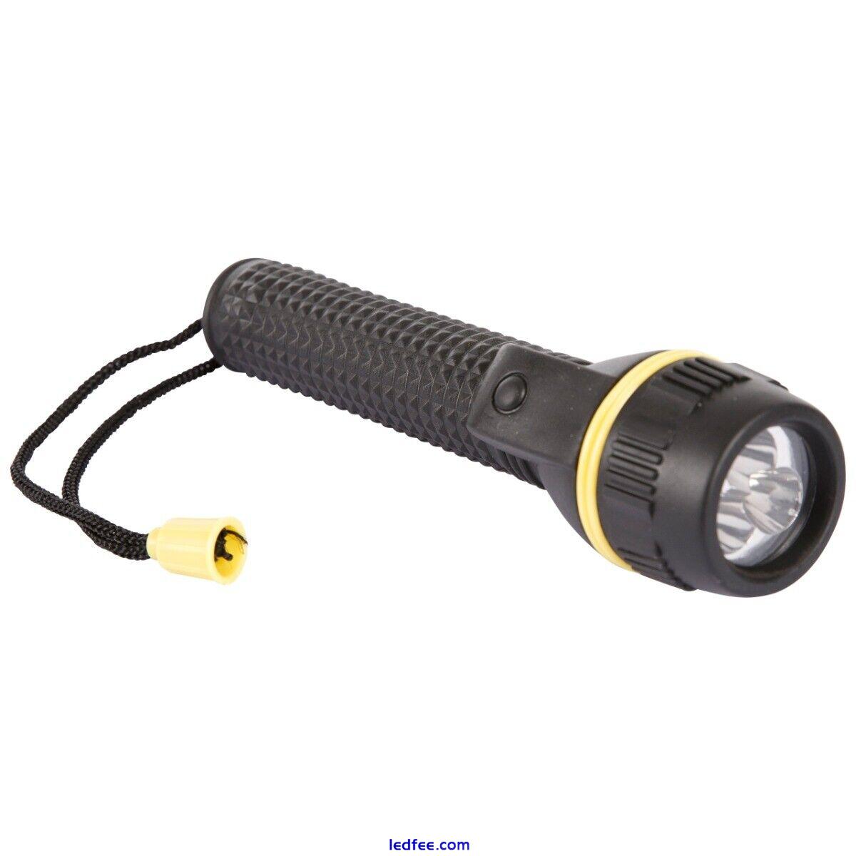 Trespass 3 LED Lightweight Torch Rubber Grip Water Shock Resistant 1 