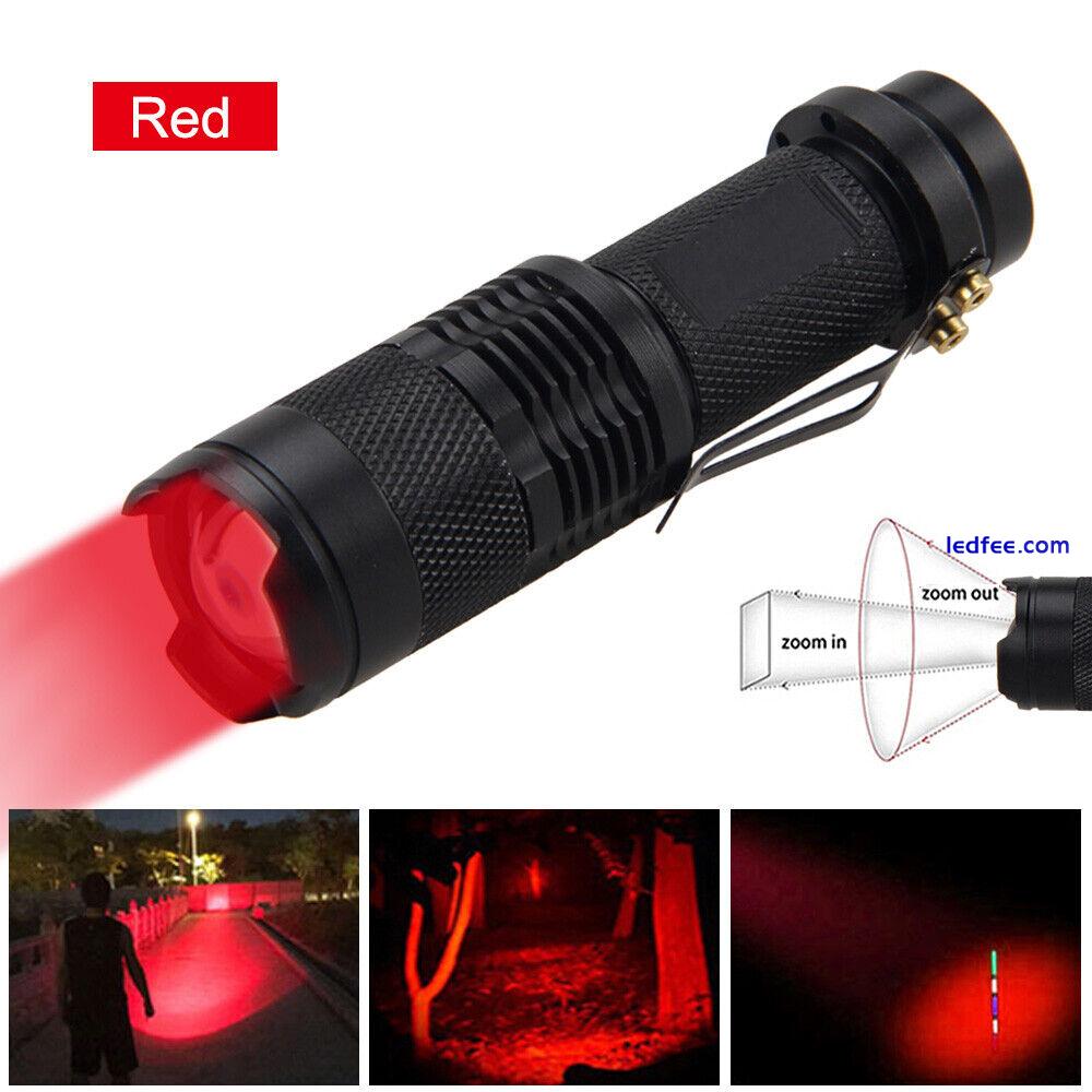 LED  Flashlight Military Grade Torch Small Super Bright Handheld Light 1 