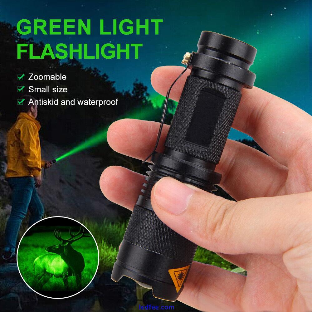 LED  Flashlight Military Grade Torch Small Super Bright Handheld Light 4 