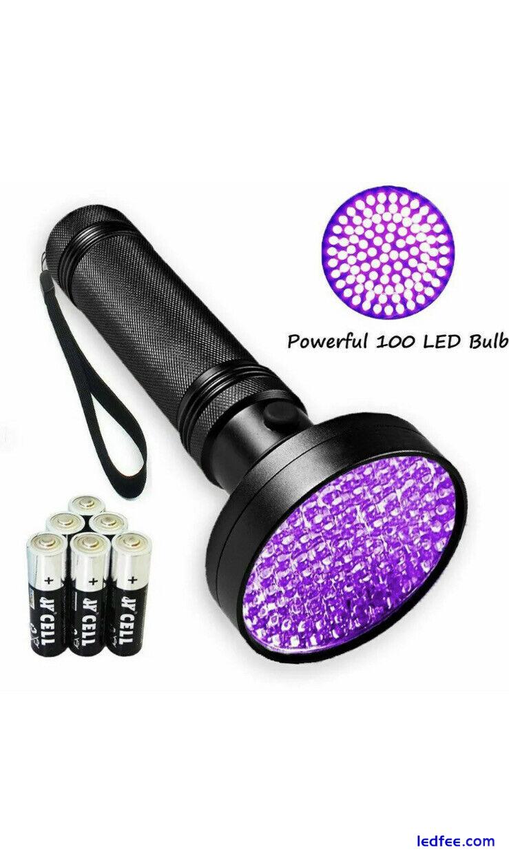 Deluxe Ghost 100 Led Large Uv Paranormal Torch Kit 0 