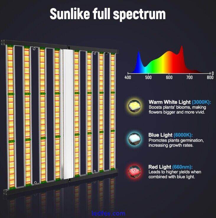 Phlizon FD6500 Plant LED Grow Light Samsung LM301B Full Spectrum Bar Indoor Grow 0 