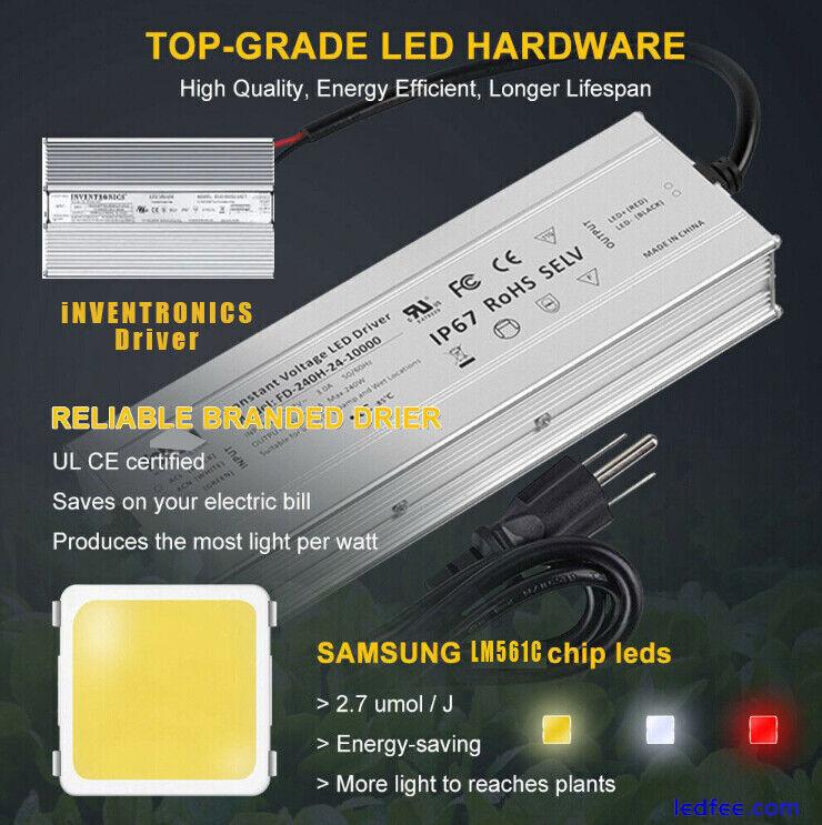 1000W Spider Samsung LED Bar Grow Light Hydroponics Commercial Indoor Lamp 6X6FT 3 