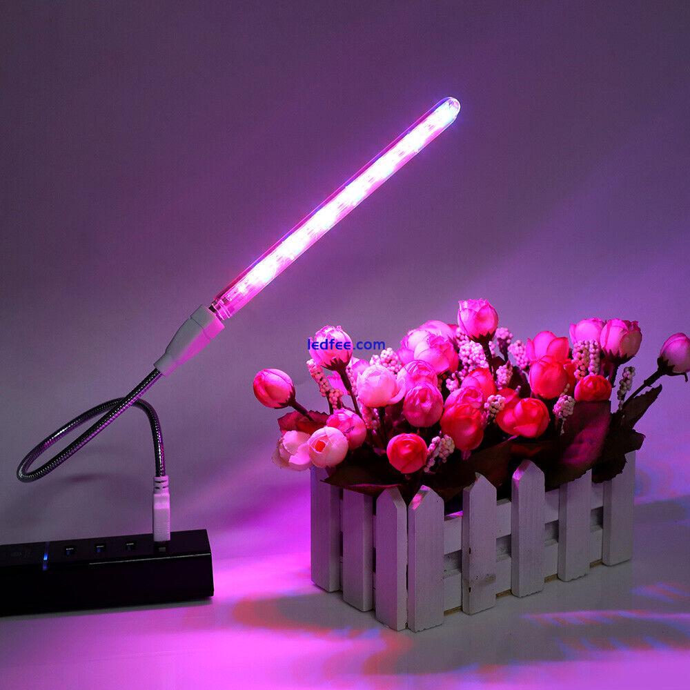 LED Grow Lights Bar Plant Indoor Growing Lamp Strip Spectrum Hydroponics USB 5V 4 