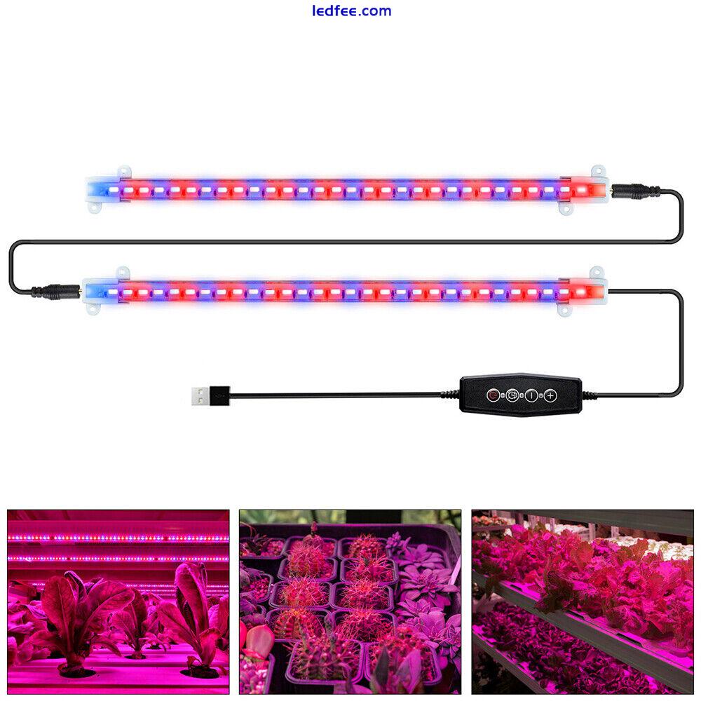 LED Grow Lights Strips Full Spectrum for Indoor Plants Growing Seedling Veg Lamp 0 