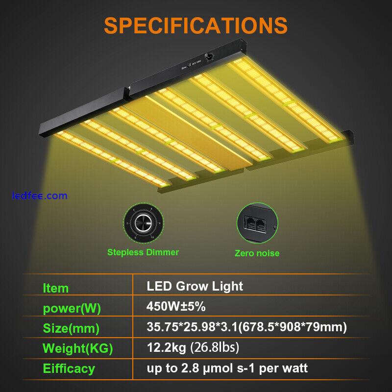 Phlizon FD 4500W LED Grow Light Lamp Full Spectrum for Indoor Plants Commercial 0 