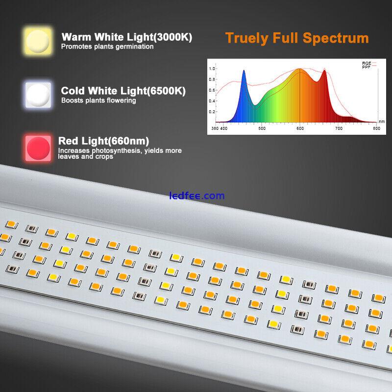 Phlizon FD 4500W LED Grow Light Lamp Full Spectrum for Indoor Plants Commercial 4 