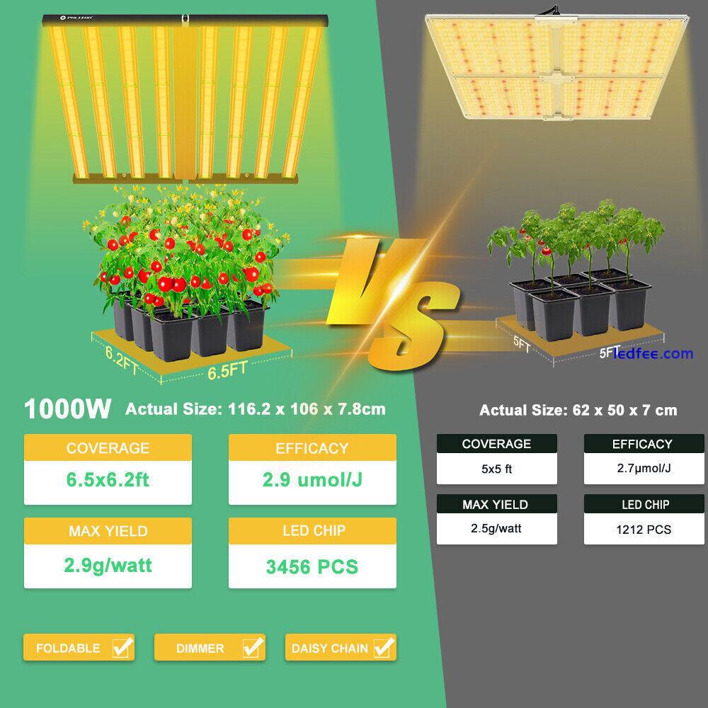 Spider FD1000W LED Grow Lights Samsung Full Spectrum Commercial Grow CO2 Indoor 2 